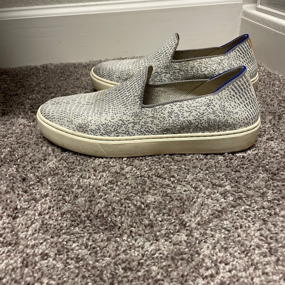 Rothys Size 8.5 Opal Python Sneakers - image 1